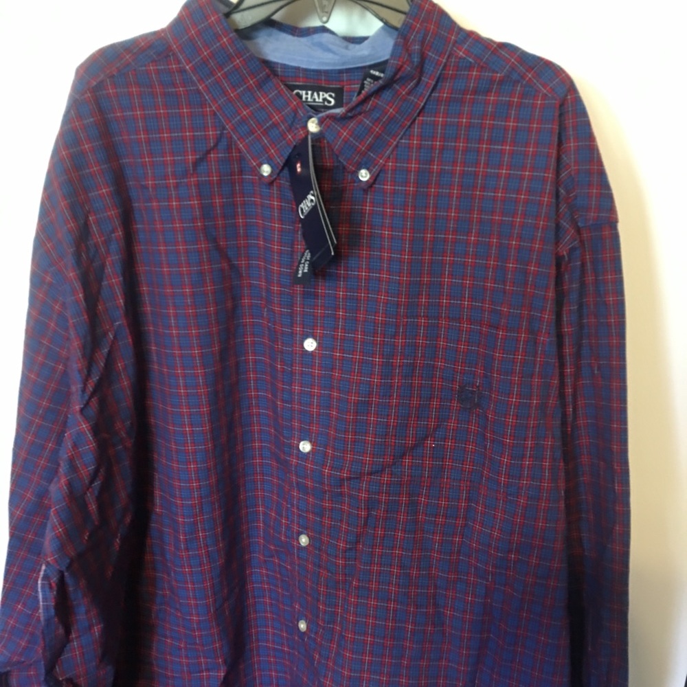 Men’s Big and Tall Chaps Dress Shirt